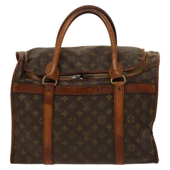 LOUIS VUITTON Monogram Sac Shan 40 Pet Carry Vintage M42024 LV Auth 119858 - Picture 2 of 16